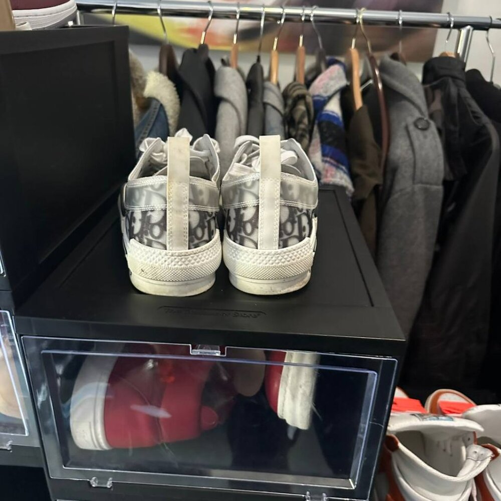 Dior B23 High-Top Oblique Sneakers -42.5 - Picture 3 of 5